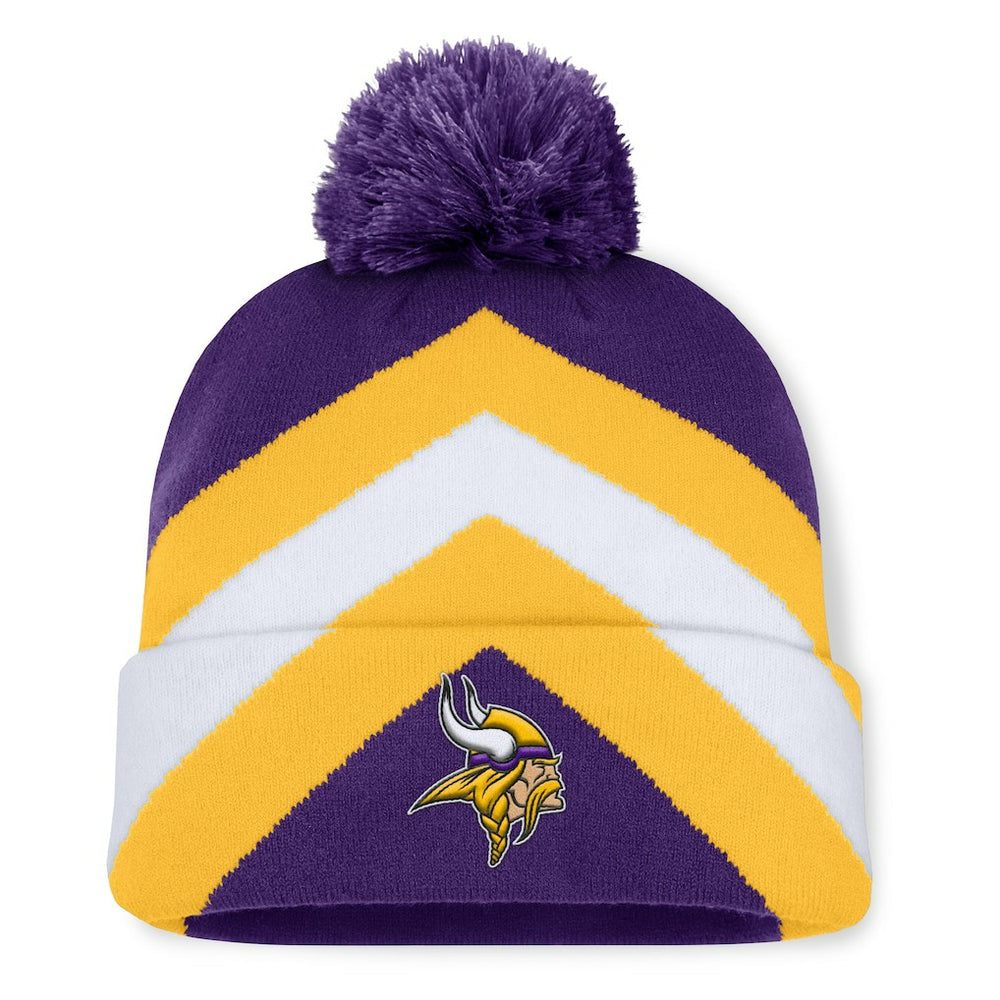 NFL Minnesota Vikings Women's Cornerback Cuffed Knit Hat with Pom