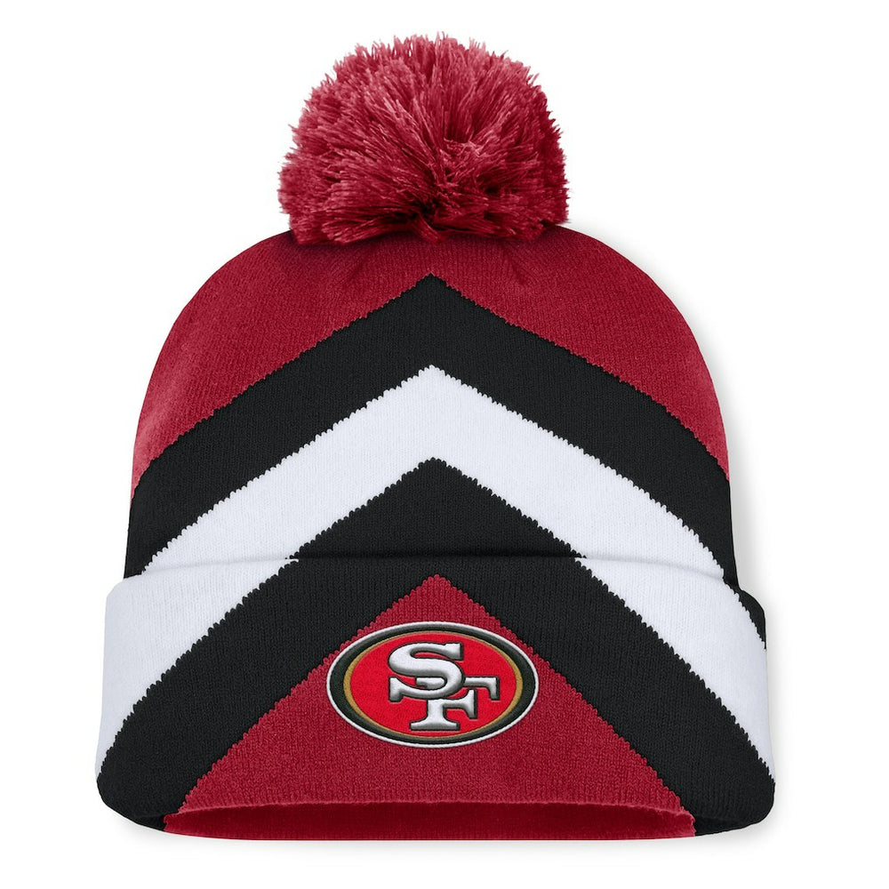 NFL San Francisco 49ers Women's Cornerback Cuffed Knit Hat with Pom