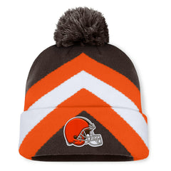 NFL Cleveland Browns Women's Cornerback Cuffed Knit Hat with Pom