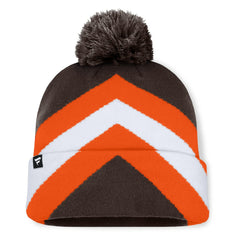 NFL Cleveland Browns Women's Cornerback Cuffed Knit Hat with Pom