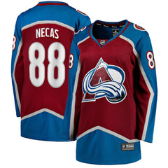 Martin Necas Colorado Avalanche Fanatics Women's Breakaway Player Jersey