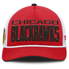 Chicago Blackhawks Fanatics Centennial Foam Front Adjustable Trucker Hat