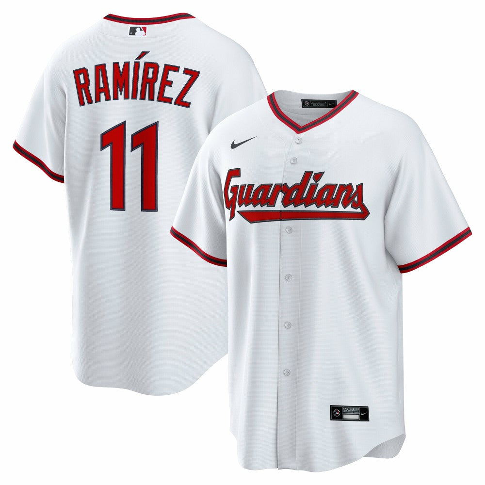 José Ramírez Cleveland Guardians Home Replica Jersey - White | Nike