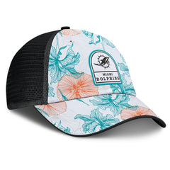 NFL Miami Dolphins Tropical Adjustable Trucker Hat