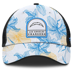 NFL Los Angeles Chargers Tropical Adjustable Trucker Hat