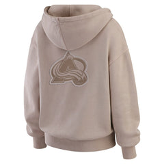 Colorado Avalanche WEAR by Erin Andrews Women's Washed Pullover Crewdie