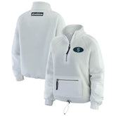 Seattle Kraken WEAR by Erin Andrews Women's Polar Fleece Quarter-Zip Jacket