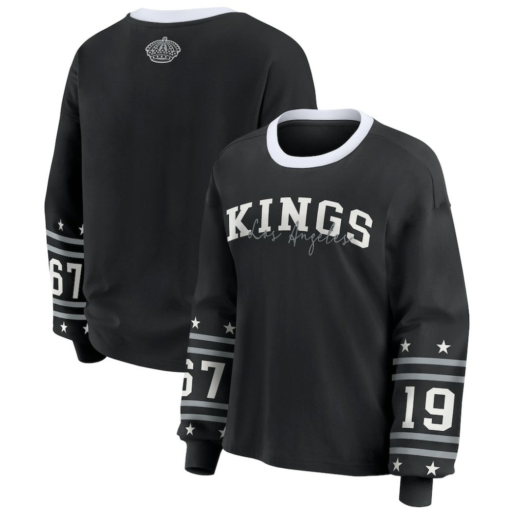 Los Angeles Kings WEAR by Erin Andrews Women's Long-Sleeve Sport T-Shirt