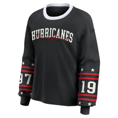 Carolina Hurricanes WEAR by Erin Andrews Women's Long-Sleeve Sport T-Shirt