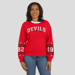 New Jersey Devils WEAR by Erin Andrews Women's Long-Sleeve Sport T-Shirt
