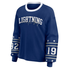 Tampa Bay Lightning WEAR by Erin Andrews Women's Long-Sleeve Sport T-Shirt