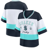 Seattle Kraken WEAR by Erin Andrews Women's Jersey Style Tee
