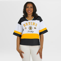 Boston Bruins WEAR by Erin Andrews Women's Jersey Style Tee