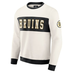 Boston Bruins Darius Rucker Collection by Fanatics Colorblock Pullover Sweatshirt