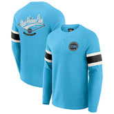 Utah Hockey Club Darius Rucker Collection by Fanatics Waffle-Knit Raglan Long Sleeve Henley T-Shirt