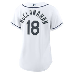 Shane McClanahan Tampa Bay Rays Women's Home Replica Jersey - White | Nike