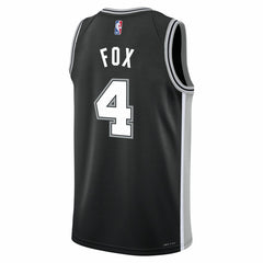 De'Aaron Fox San Antonio Spurs Youth Swingman Jersey - Icon Edition - Black | Nike sale