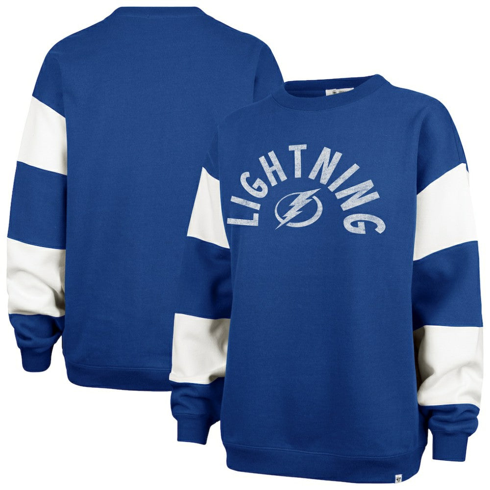 Tampa Bay Lightning '47 Women's Eephus Barred Pullover Sweatshirt