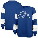 Tampa Bay Lightning '47 Women's Eephus Barred Pullover Sweatshirt