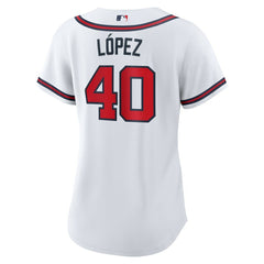 Reynaldo Lopez Atlanta Braves Women's Home Replica Jersey - White | Nike