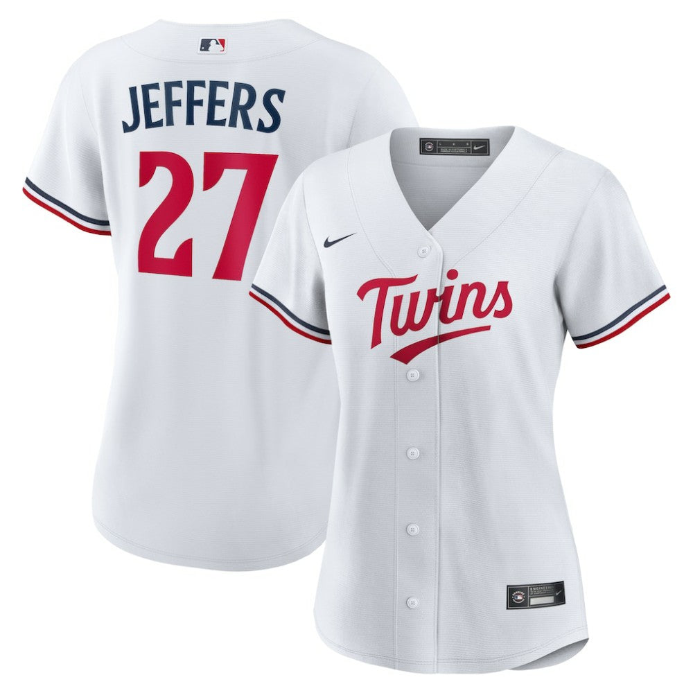 Ryan Jeffers Minnesota Twins Women's Home Replica Jersey - White | Nike