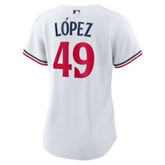 Pablo Lopez Minnesota Twins Women's Home Replica Jersey - White | Nike