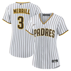 Jackson Merrill San Diego Padres Women's Home Replica Jersey - White | Nike
