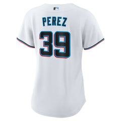 Eury Perez Miami Marlins Women's Home Replica Jersey - White | Nike