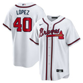 Reynaldo Lopez Atlanta Braves Home Replica Jersey - White | Nike