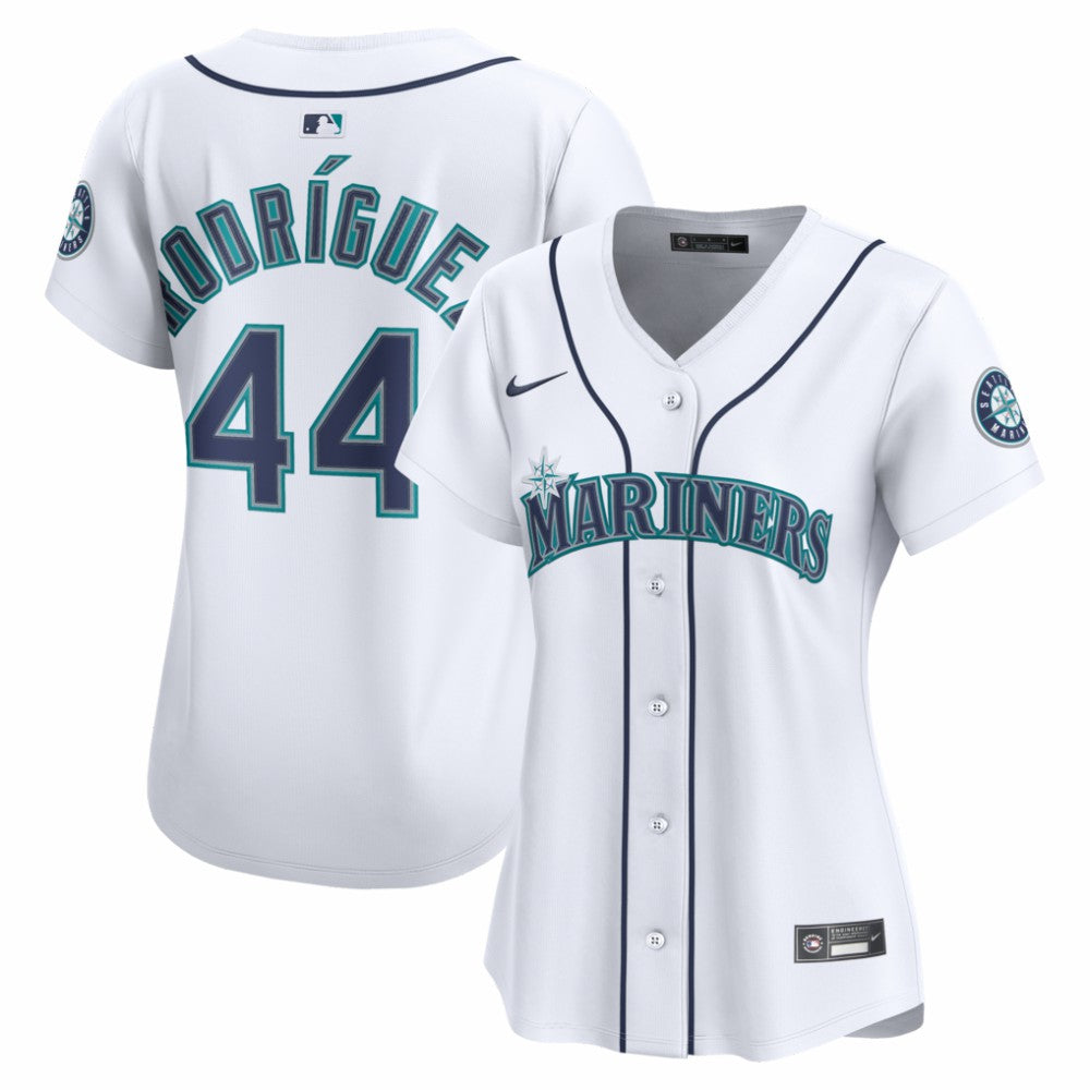 Julio Rodríguez Seattle Mariners Women's Home Limited Jersey - White | Nike
