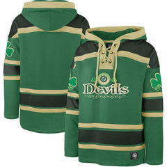 New Jersey Devils '47 St. Patrick's Day McLucky Superior Lacer Pullover Hoodie