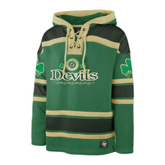 New Jersey Devils '47 St. Patrick's Day McLucky Superior Lacer Pullover Hoodie