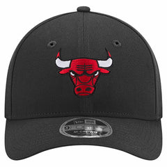 Chicago Bulls 9FORTY Stock M-Crown Adjustable Hat - Black | New Era cheap
