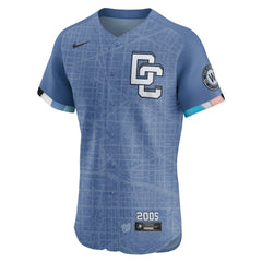 Dylan Crews Washington Nationals 2025 City Connect Elite Player Jersey - Blue | Nike