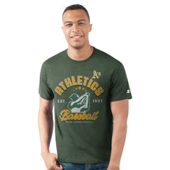 Athletics Starter Prime Time Batter T-Shirt - Green