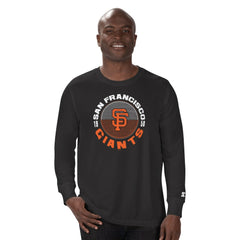 San Francisco Giants Starter Halftime Long Sleeve T-Shirt - Black