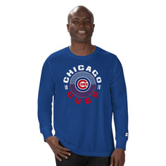 Chicago Cubs Starter Halftime Long Sleeve T-Shirt - Royal