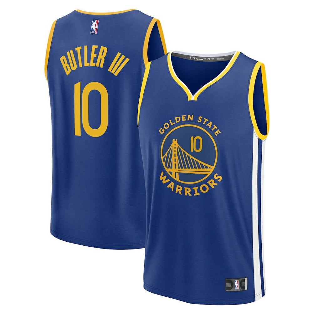 Jimmy Butler III Golden State Warriors Youth Fast Break Replica Player Jersey sale - Icon Editi- Royal | Fanatics online