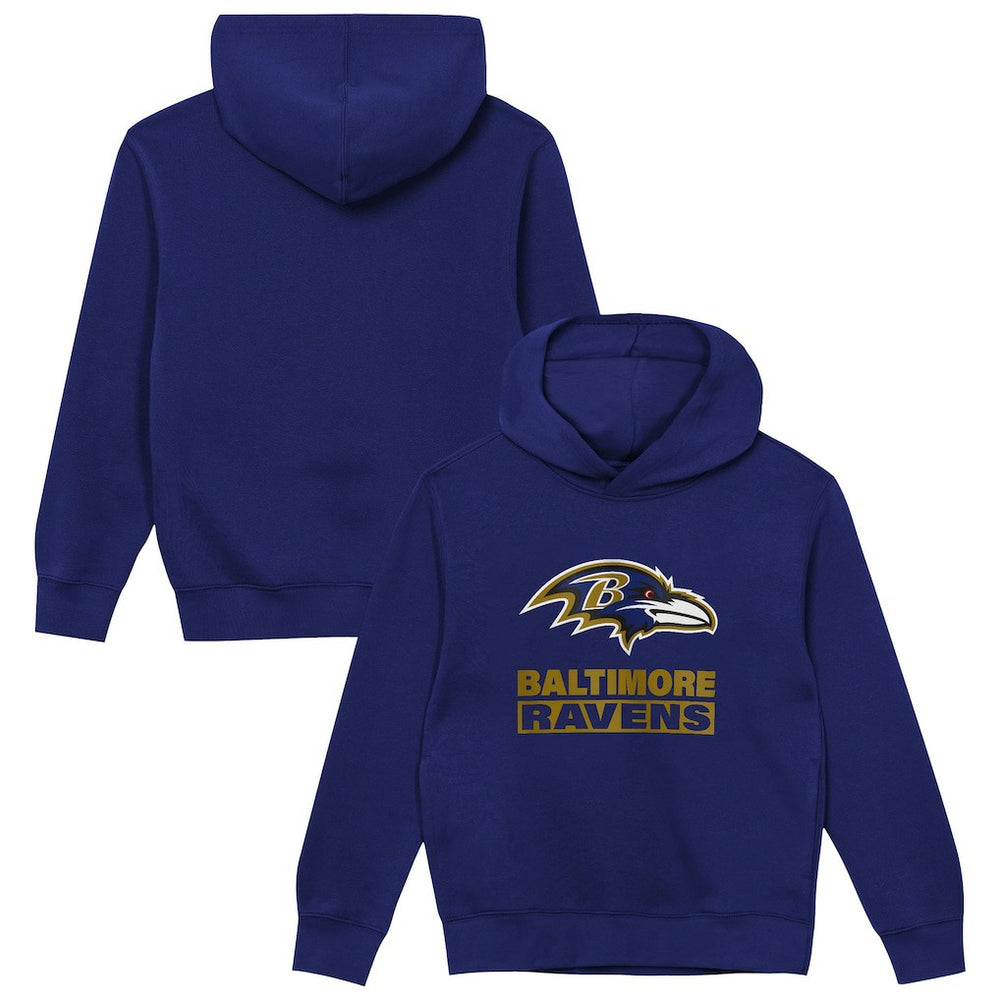 NFL Baltimore Ravens Outerstuff Preschool Back to Basics Hoodie