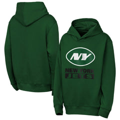NFL New York Jets Outerstuff Youth Back to Basics Hoodie