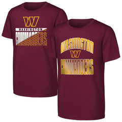 NFL Washington Commanders Outerstuff Youth Never Quit 2-Pack T-Shirt Set