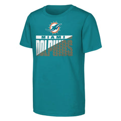 NFL Miami Dolphins Outerstuff Youth Never Quit 2-Pack T-Shirt Set