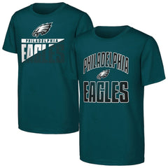NFL Philadelphia Eagles Outerstuff Youth Never Quit 2-Pack T-Shirt Set