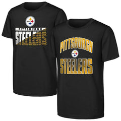 NFL Pittsburgh Steelers Outerstuff Youth Never Quit 2-Pack T-Shirt Set