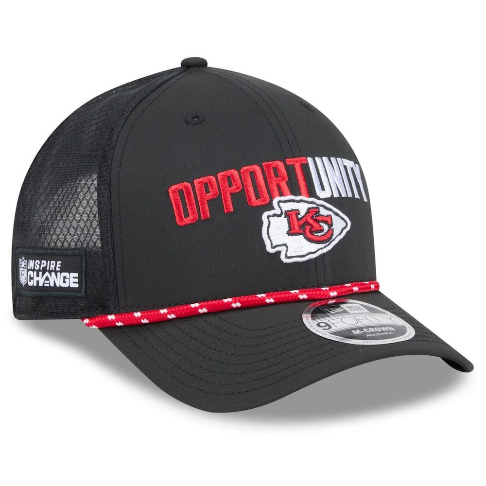 NFL Kansas City Chiefs 2025 Inspire Change 9FORTY M-Crown Adjustable Hat