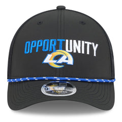 NFL Los Angeles Rams 2025 Inspire Change 9FORTY M-Crown Adjustable Hat