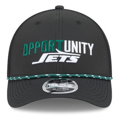 NFL New York Jets 2025 Inspire Change 9FORTY M-Crown Adjustable Hat