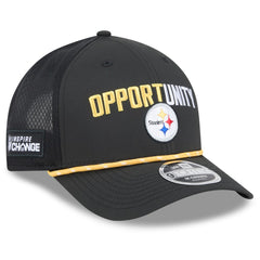 NFL Pittsburgh Steelers 2025 Inspire Change 9FORTY M-Crown Adjustable Hat