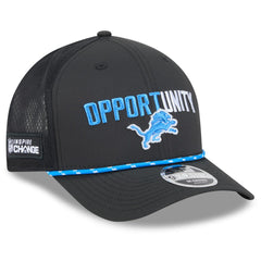 NFL Detroit Lions 2025 Inspire Change 9FORTY M-Crown Adjustable Hat