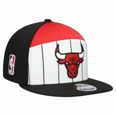 Chicago Bulls Youth 2025 NBA Tip Off Split Panel 9FIFTY Snapback Hat - White/Black | New Era sale